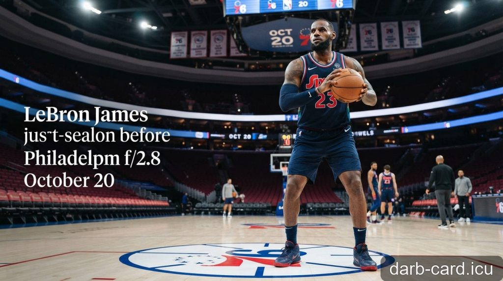 NBA 2026/27: LeBron James và diện mạo mới của Philadelphia 76ers trước ngày khai màn